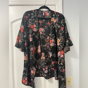 Cool Melon Womens floral kimono
